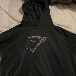 Black Large Gymshark Hoodie